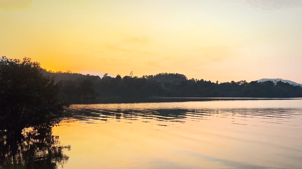 Sunrise Over Arthur, Arthur Lake: free 4K wallpaper