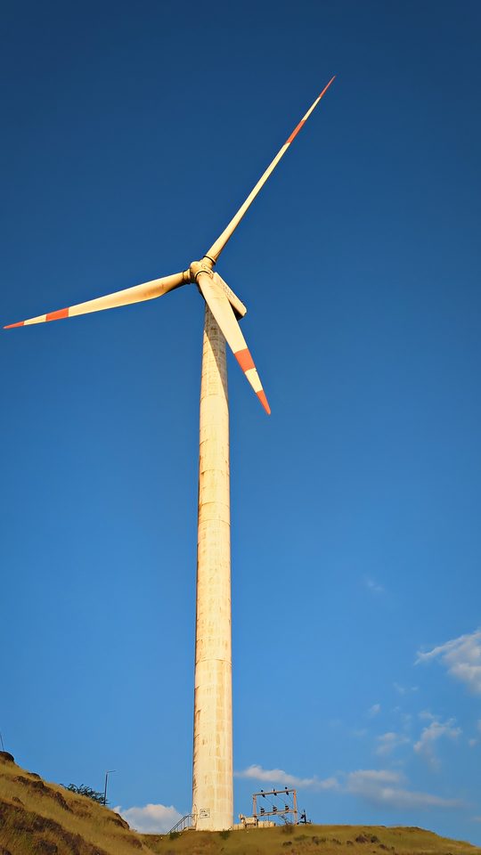 Windmill And Tree, Sinnar: free 4K wallpaper